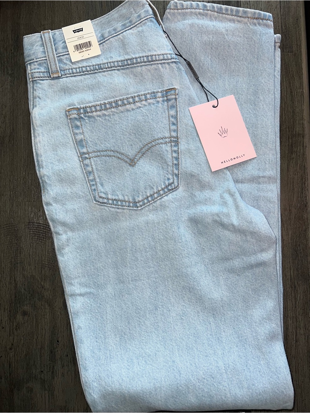 Levi's Light Wash 80s High Rise Women's Mom Jeans - Picture 4 of 4